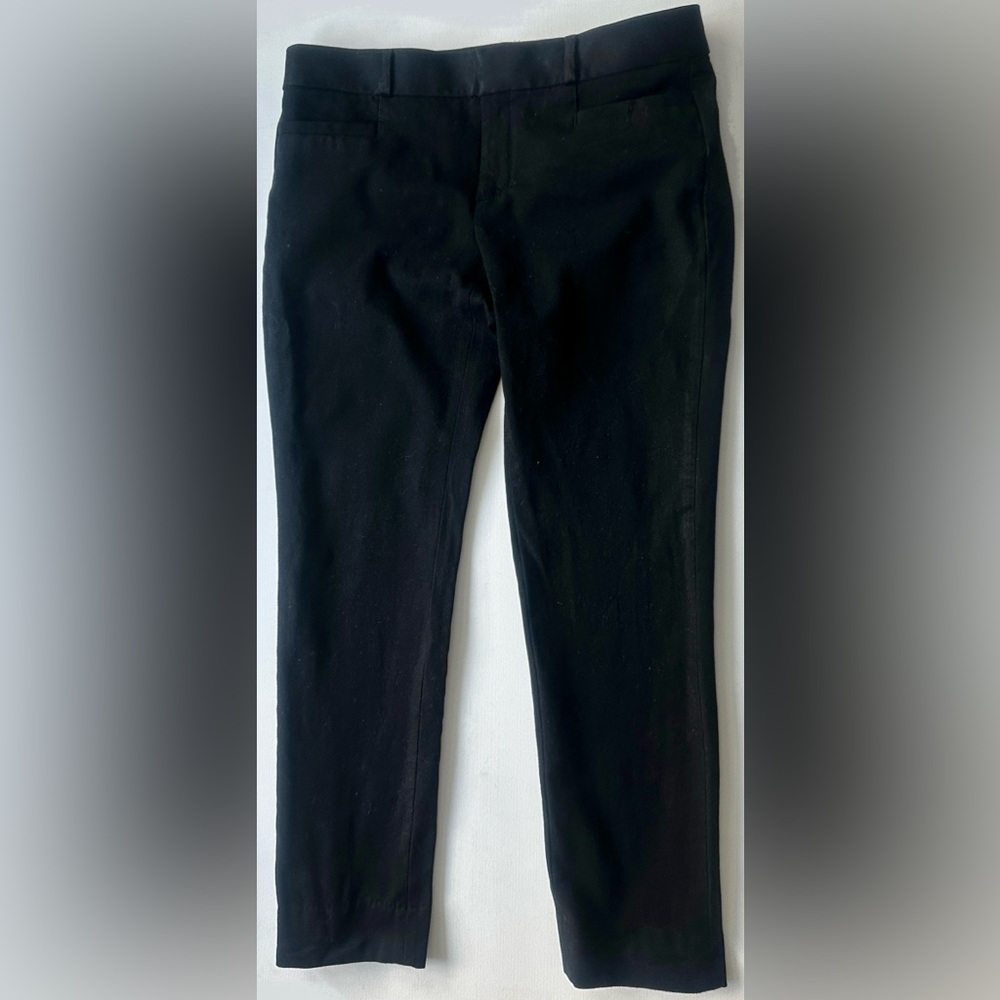 Banana Republic Black Sloan Pants.  Size 2P.